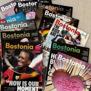 Boston University 10 issue Magazine Bundle - Bostonia (2020-2024)
